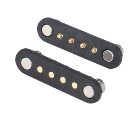 High Current Magnetic Pogo Pin Connector 1A 2A 3A 5A 10A Spring Loaded