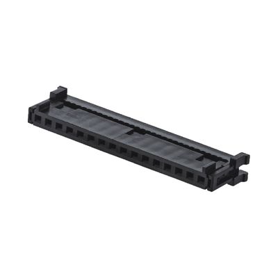 8 Pin - 24 Pin Single Row IDC Connector 2.54mm Pitch Black Female FC Socket
