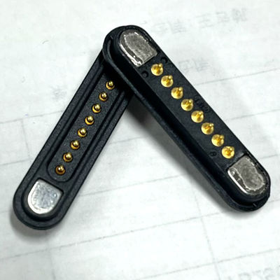 8pin Magnetic Connector Male Female Pogo Pin Connector For Pcb Board