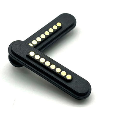 8pin Magnetic Connector Male Female Pogo Pin Connector For Pcb Board