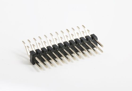 Dual Row Board To Board Connector 2.54mm Pitch 2 pin 20 pin 80 pin Straight PCB