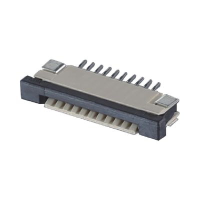 4 - 60 Pin FPC Cable Connector 0.5 / 1.0mm Pitch SMT ZIF DIP Type Top Bottom PA9T Plastic