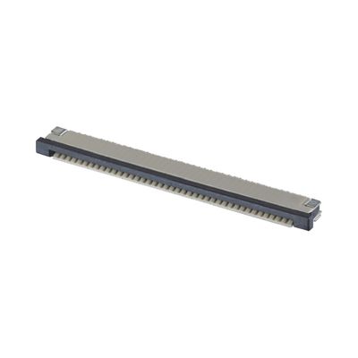 4 - 60 Pin FPC Cable Connector 0.5 / 1.0mm Pitch SMT ZIF DIP Type Top Bottom PA9T Plastic