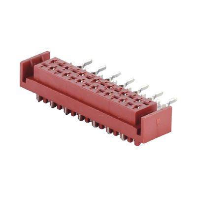 Straight IDC Female Connector Micro Match 4 6 8 10 20 Pin 1.27mm Pitch