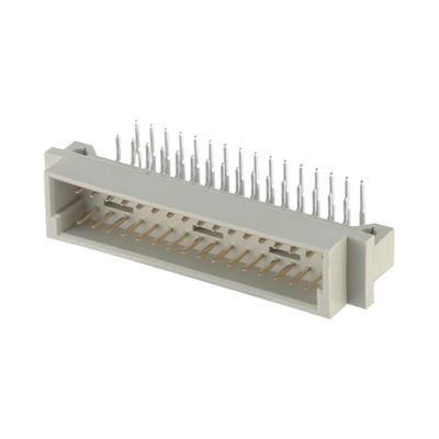 DIP Male Connector Din 41612 2.54mm Through Hole 3 Rows Vertical PCB Connector