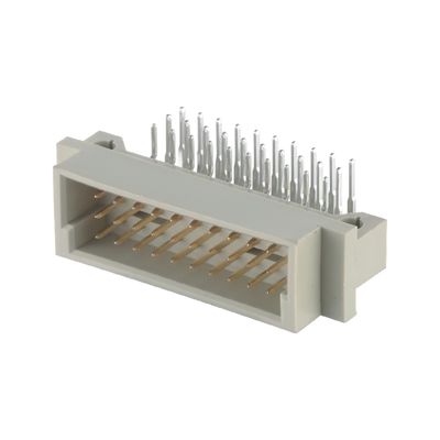 DIP Male Connector Din 41612 2.54mm Through Hole 3 Rows Vertical PCB Connector