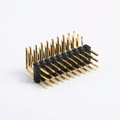 Gold Plated 2.0mm Board To Board Header Connector 3 - 120 Pin PCB Male Pin Connector