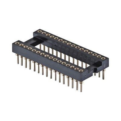 2.54mm Female Round Pin Header 8 Pin 10 Pin 18 Pin 28 Pin 32 Pin 40 Pin IC Socket