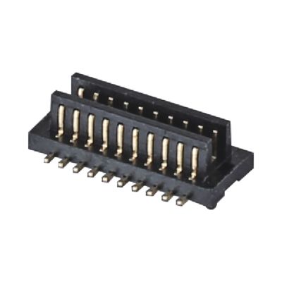 0.8mm Pitch BTB Connector 10 - 100 Pin High Speed Male Connector Phosphor Bronze