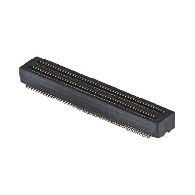 0.8mm Pitch BTB Connector 10 - 100 Pin High Speed Male Connector Phosphor Bronze