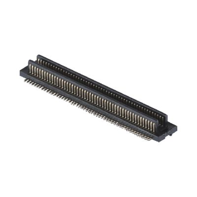 0.8mm Pitch BTB Connector 10 - 100 Pin High Speed Male Connector Phosphor Bronze
