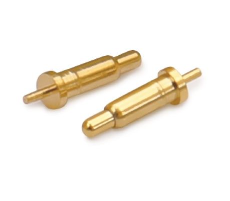 Industrial Spring Loaded POGO Pin Gold Plated Battery Pogo Pin SMT Type H4.2mm