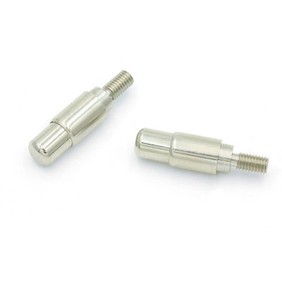 Male Brass Dual Header POGO Pin Spring Loaded Pins With Customized Contact Material