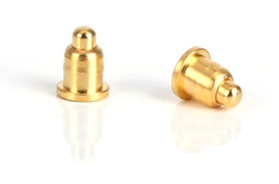 PCB Compatible Custom 1Pin Through Hole Spring Loaded POGO Pin Connector