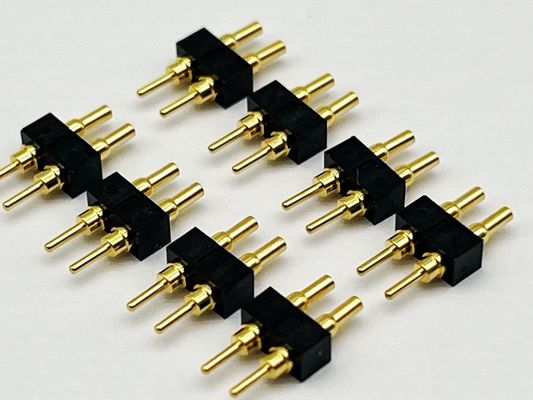 Custom 1.27mm Pitch 8Pin Spring Loaded POGO Pin Connector For And Durable Connections