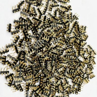 Custom 2.54mm Dip Type 3pin H1.5mm Pogo Pin connector for spring pin connector