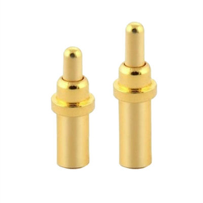 High Precision Gold Plated Pogo Pin Connector For PCB SMT SMD Rated Current 1.5A