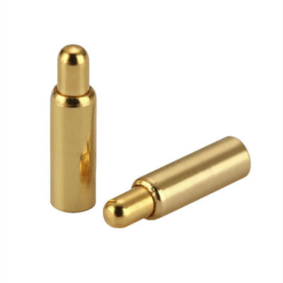 High Precision Gold Plated Pogo Pin Connector For PCB SMT SMD Rated Current 1.5A