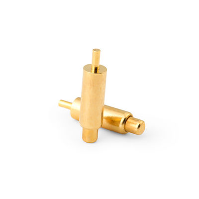 High Precision Gold Plated Pogo Pin Connector For PCB SMT SMD Rated Current 1.5A