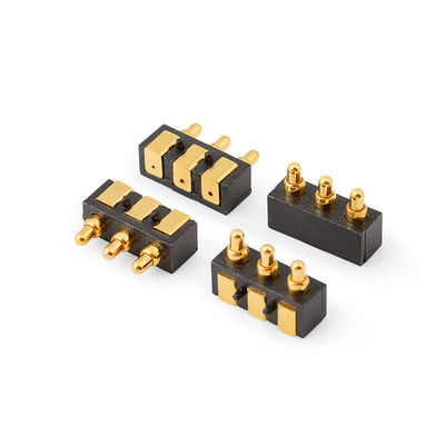 6 Pin Pogo Pin Connector With Spring Contact Easy Maintenance And Replacement