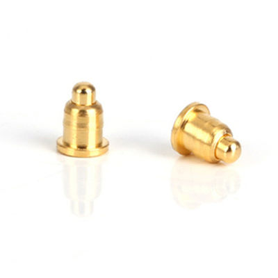 SMT Type Pogo Pin 2mm Gold Palted SUS304 Spring Pogo Pin