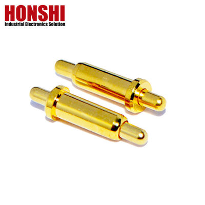 PCB Double Type Spring Loaded Pogo Pin Electrical Contacts With 10000 Cycle Life