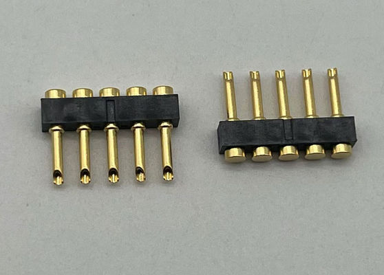 2.54mm Pitch Pogo Pin Connector Solder Type Female Pogo Pin 1x05P