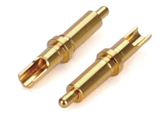 Gold Plated Spring Loaded Pogo Pin Wire Bonding Terminal Connectors