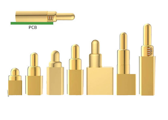 Custom Pogo Pin Side Sticker SMT Type Gold plated for 2.00mm Pogo Pin Connectors