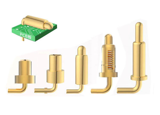 Custom Bending Type Spring Pogo pin for 2.54mm Pogo Pin Connectors