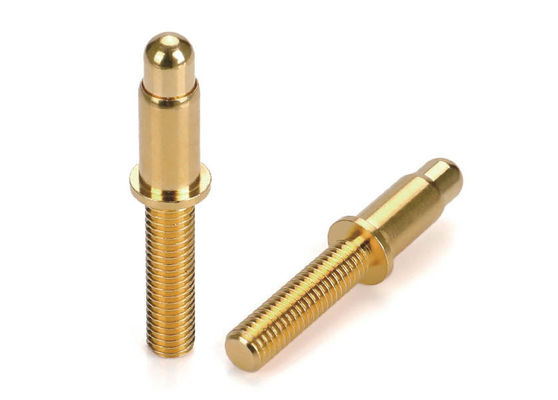 Thread Type Pogo Pin Connector Brass Dia8.0 Spring Loaded Pogo Pin