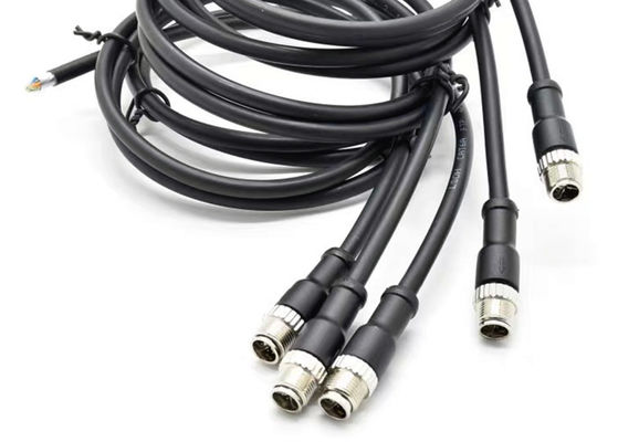 8 Pin X Code Circular Connector