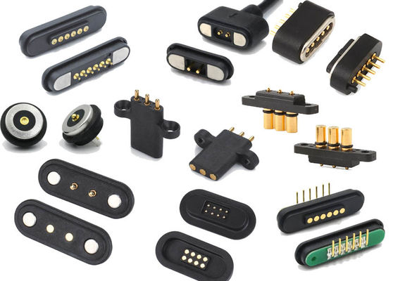 Customized Spring Force 8 Pin Magnet Charging Base Contact And Probe Magnet Base