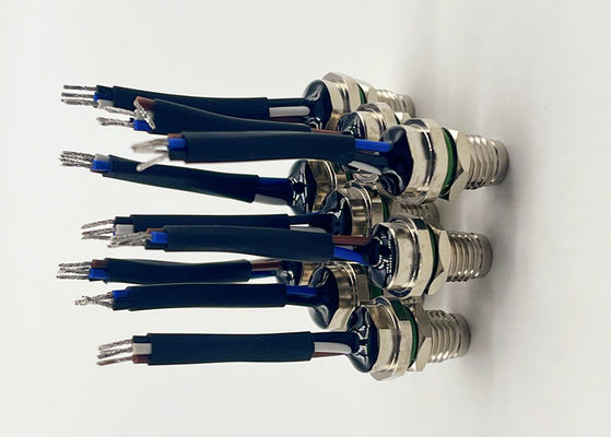 4 Pin Circular Wire Connector Rear Screw Mounting M8 Panel Mount Connector