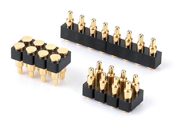 6 Pin Pogo Pin Connector With Spring Contact Easy Maintenance And Replacement