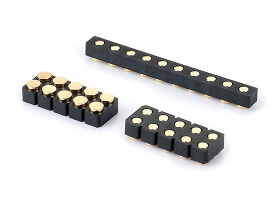 6 Pin Pogo Pin Connector With Spring Contact Easy Maintenance And Replacement