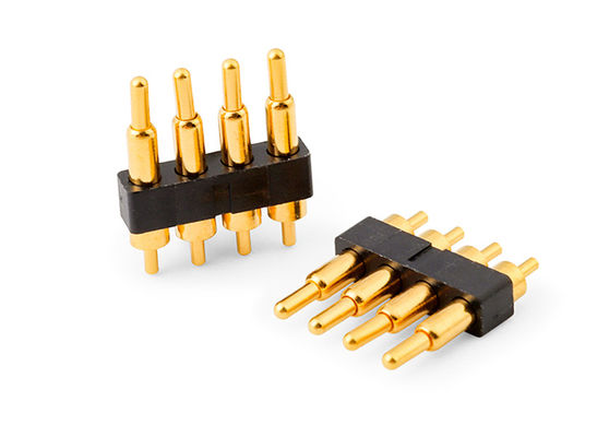 2.54mm Pitch Pogo Pin Connectors Spring Loaded H7.75mm For Pcb Interconnection
