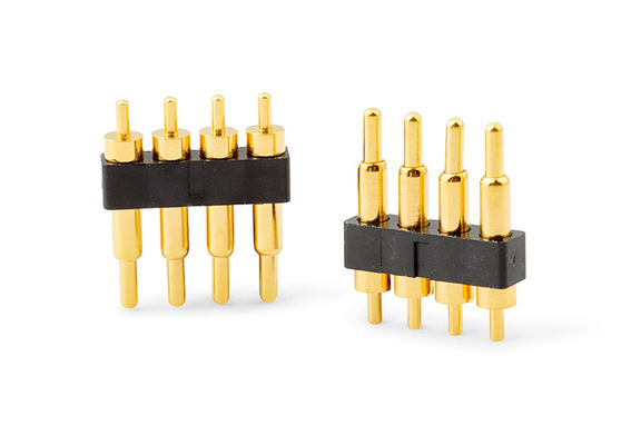 2.54mm Pitch Pogo Pin Connectors Spring Loaded H7.75mm For Pcb Interconnection