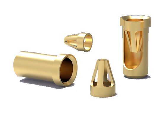 Brass Machined CNC Milling Turning Shaft Parts for High Demand Power Transmission Applications