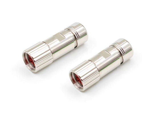 M23 Power Circular Wire Connector 6 Pin Servo Encoder Female Male Crimp Wire Plug