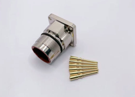M23 Power Circular Wire Connector 6 Pin Servo Encoder Female Male Crimp Wire Plug