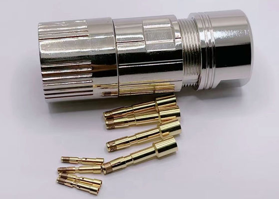 M23 Power Circular Wire Connector 6 Pin Servo Encoder Female Male Crimp Wire Plug