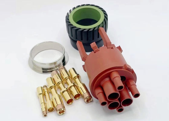Circular M40 Power Connector 6 Pin Servo Encoder Female Crimp Wire Plug