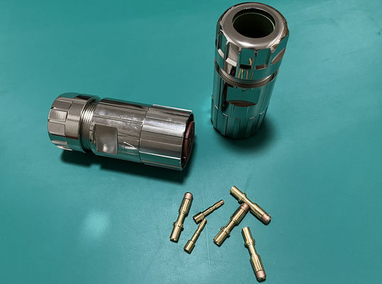 Circular M40 Power Connector 6 Pin Servo Encoder Female Crimp Wire Plug