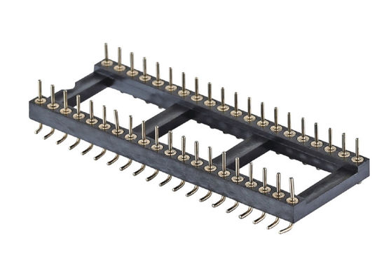 Machined Round Pin Header SMT Type PCB H3.0mm 6 Pin - 64 Pin IC Socket