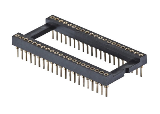 Machined Round Pin Header SMT Type PCB H3.0mm 6 Pin - 64 Pin IC Socket