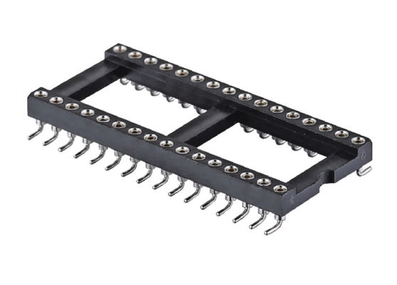 Machined Round Pin Header SMT Type PCB H3.0mm 6 Pin - 64 Pin IC Socket