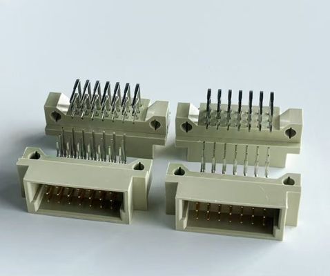 2.54mm Din 41612 Connector 21 Position Right Angle Male 3x7Pin Eurocard Connector