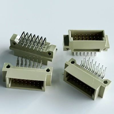 2.54mm Din 41612 Connector 21 Position Right Angle Male 3x7Pin Eurocard Connector