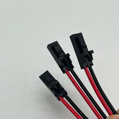 Molex 2.54mm 2P Female Connector to M4 Round Terminal With Wire Cable UL1007 22AWG Cable